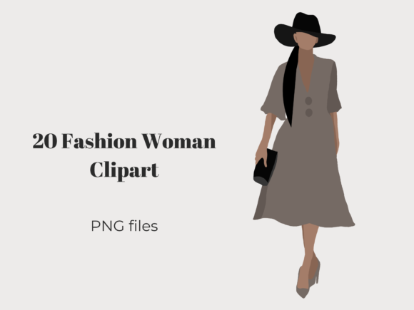Download Fashion Girl Clipart, Woman Illustration - Fashion girl clipart Collection