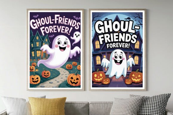 Download Friendly Ghost Halloween Party Paper - Halloween party paper Collection